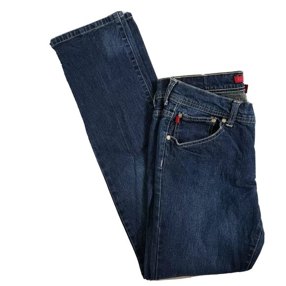 Fire Jeans Lisa Skinny Jean Women's Waist 28" Blue Denim Cotton/Spandex Size 9 - Picture 2 of 11